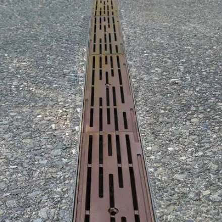 Corten Steel Channel Drain factory