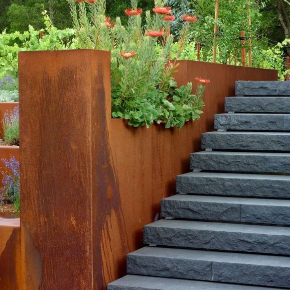 Corten Steel Edging For Landscaping