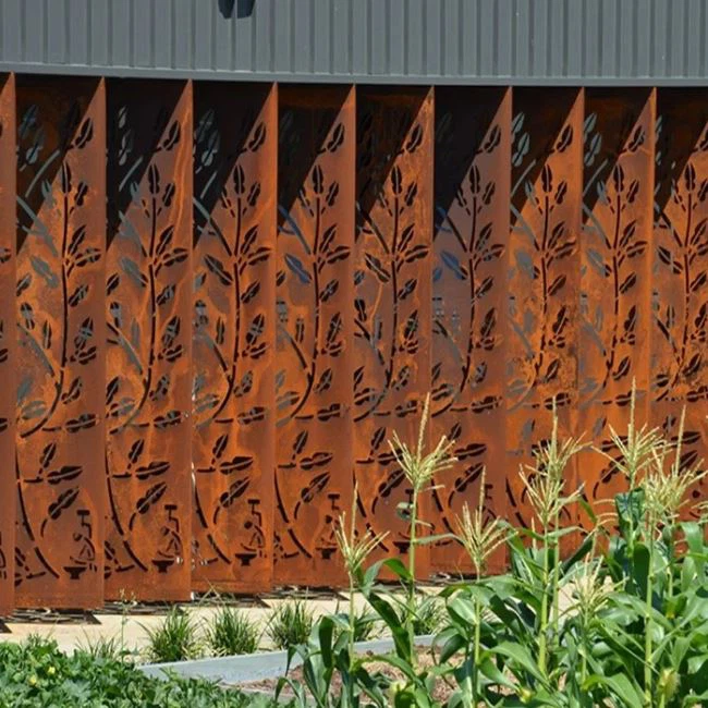 Corten Steel Garden Screens Corten Steel Garden Screens