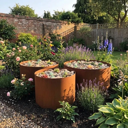 Corten Steel Garden Tree Rings factory Corten Steel Garden Tree Rings factory