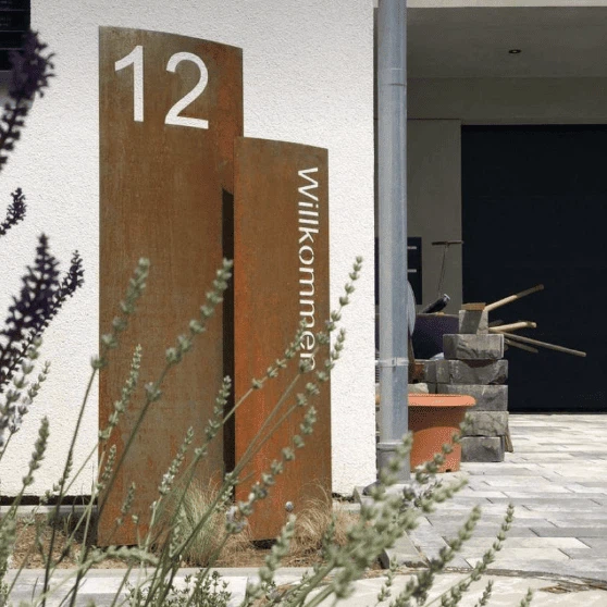 Corten Steel Signage best Corten Steel Signage best