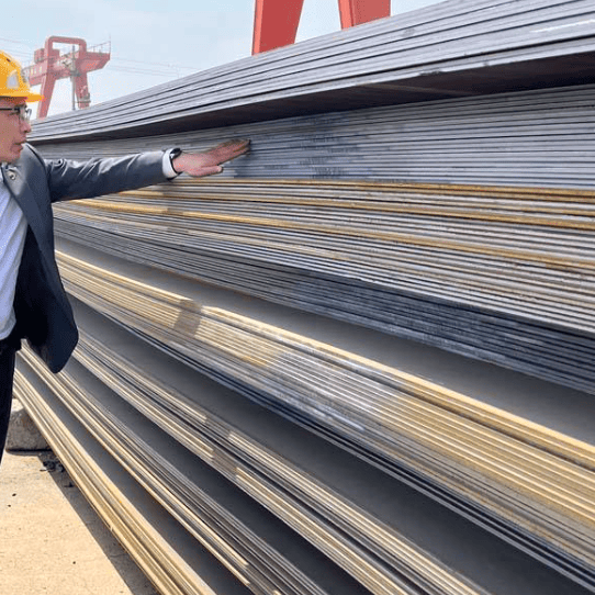 EN 10025-5 S355J0W Corten Steel Weathering Steel Plates
