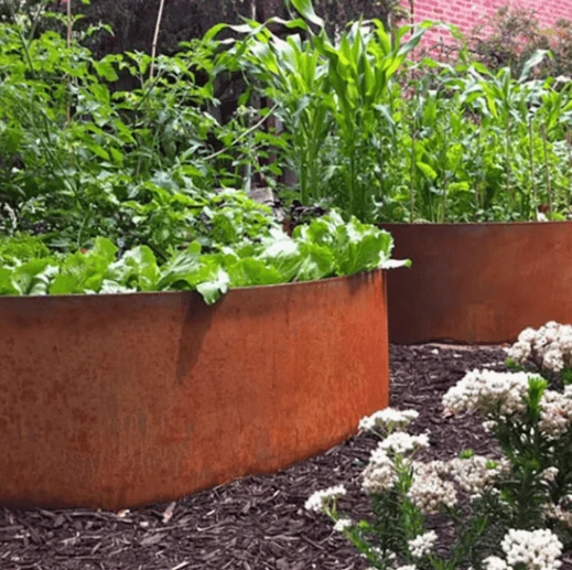 metal garden bed edging metal garden bed edging