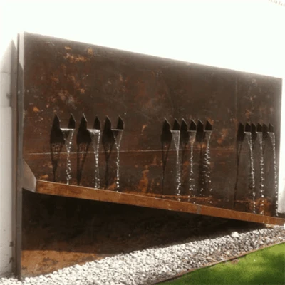 How to Care for Your Corten Steel Water Feature?