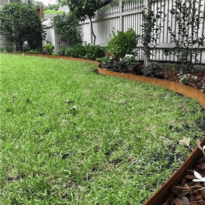 How To Install Corten Metal Landscape Edging