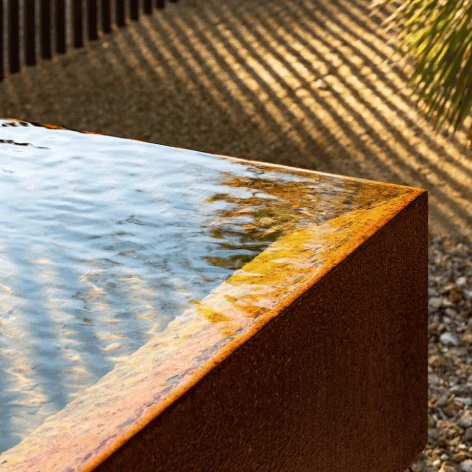 Corten Steel Water Features