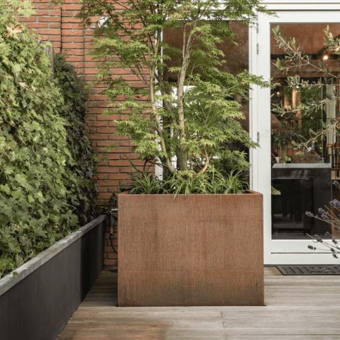 Corten Steel Planters Corten Steel Planters