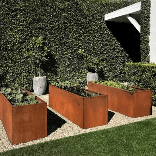 Corten Steel Planter Corten Steel Planter