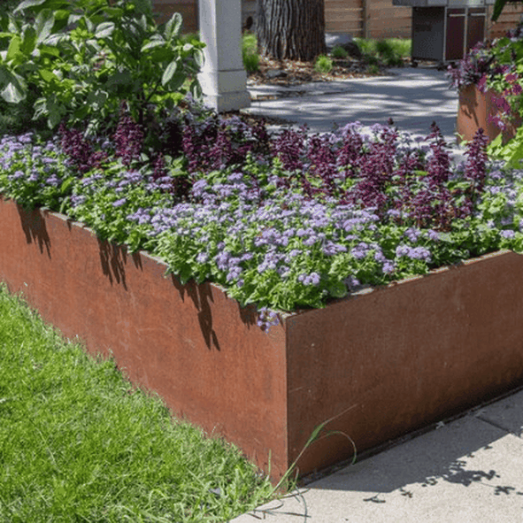 Corten Steel Planter Corten Steel Planter