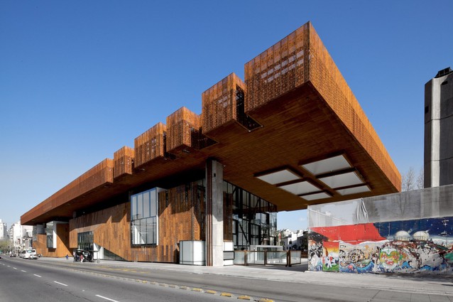 corten facade corten facade