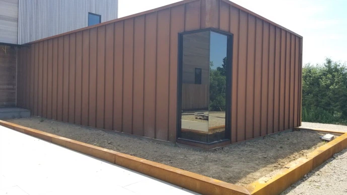 corten steel facade panels corten steel facade panels