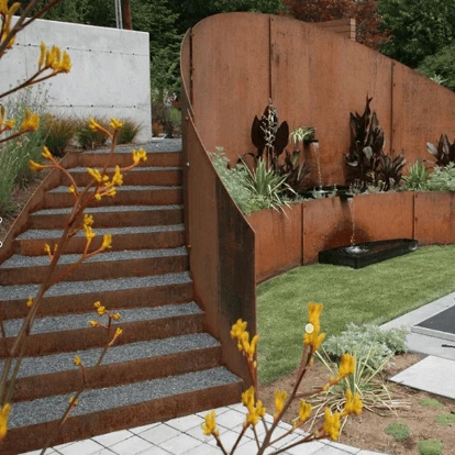 Corten Steel Garden Edge Corten Steel Garden Edge