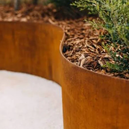 Flexible Corten Edging Flexible Corten Edging