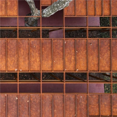 Corten Steel Roof Truss Engineering and Supply Solution